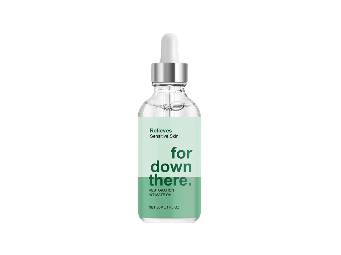 Aceite íntimo para el cuidado reparador