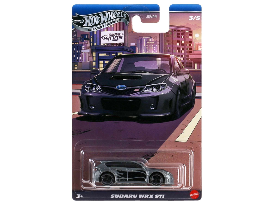Hot Wheels Silver Series Compact Kings - Subaru WRX STI Mattel JLT20/JKX59/GDG44