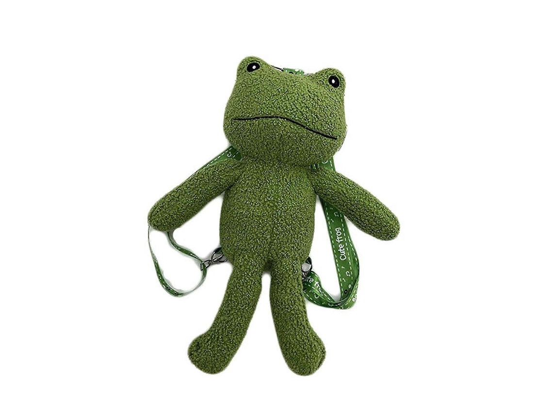 Bolso bandolera estilo rana, feo y adorable, bolso de mano de peluche para Año Nuevo, estilo C