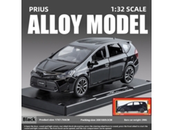 Miniatura de Prius a escala 1:32, con mecanismo de retrofricción. Mdug (negro).