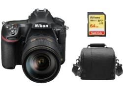 Kit Cámara Réflex NIKON D850 AF-S 24-120MM F4G ED VR + Tarjeta SD de 64GB + Funda para cámara