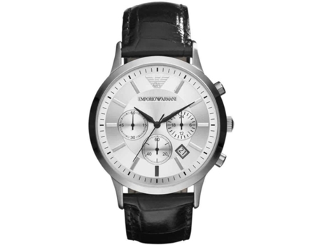 Reloj EMPORIO ARMANI Ar2432 Hombre (piel - Negro)
