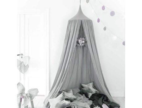 Toldo de cama con dosel para bebé, mosquitera de algodón, tienda de lectura para juegos de bebé, decoración de dormitorio GELLDG