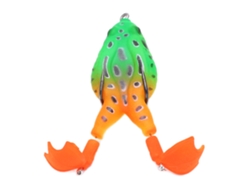 Señuelo Flotante Thunder Frog Baits Con Doble Hélice Para La Pesca De Lubina, Cabeza De Serpiente Y Salmón.