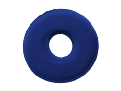 Almofada De Orelha Com Furo Chrui De O Para Quem Dorme De Lado, Para Aliviar O Desconforto Na Orelha, Azul (redonda)