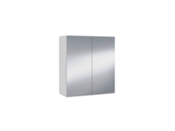 Armario camerino con espejo Blanco brillo 60 x 65 x 21cm cm