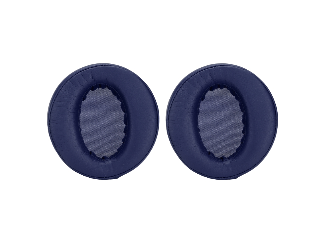 Almofadas De Orelha Reposição Para Fones Sony Mdr-xb950bt Couro Pu Azul Cushion Earpads
