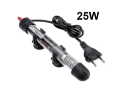 Calentador sumergible con varilla para acuario de cristal, ajuste de temperatura, 220-240V GOKOCO