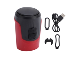 2026-timbre Eléctrico Para Bicicleta 125db Fuerte Ipx5 Impermeable Antirrobo Recargable Para Montaña Y Carretera Rojo