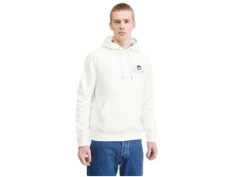 Sudadera de Hombre GANT Capucha Archive Shield Blanco (xxL)