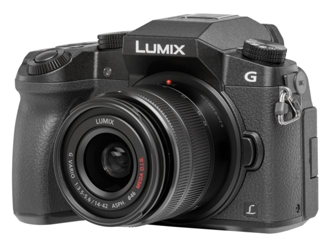 Cámara Evil Panasonic lumix dmcg7 keck 16 mp 4k 1442mm f3.55.6 mirrorless g7 sensor micro 43 iso 100 25600 dmcg7kec de pantalla 3 14 42 mmf3.5 5.6