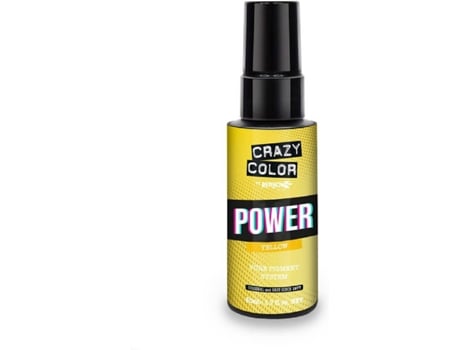 Pigmento para el Cabello CRAZY COLOR Power Yellow (50 ml)
