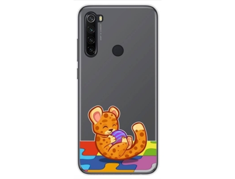 Carcasa Xiaomi Redmi Note 8T TUMUNDOSMARTPHONE Dibujos Transparente Multicolor