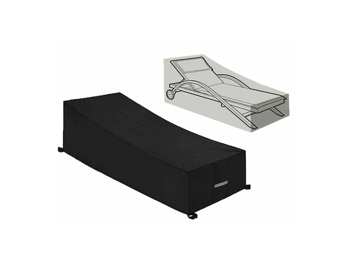 Fundas elegantes para sillas de patio, funda duradera para sillas de exterior, protector de muebles de patio de tela Oxford 210d, tapa