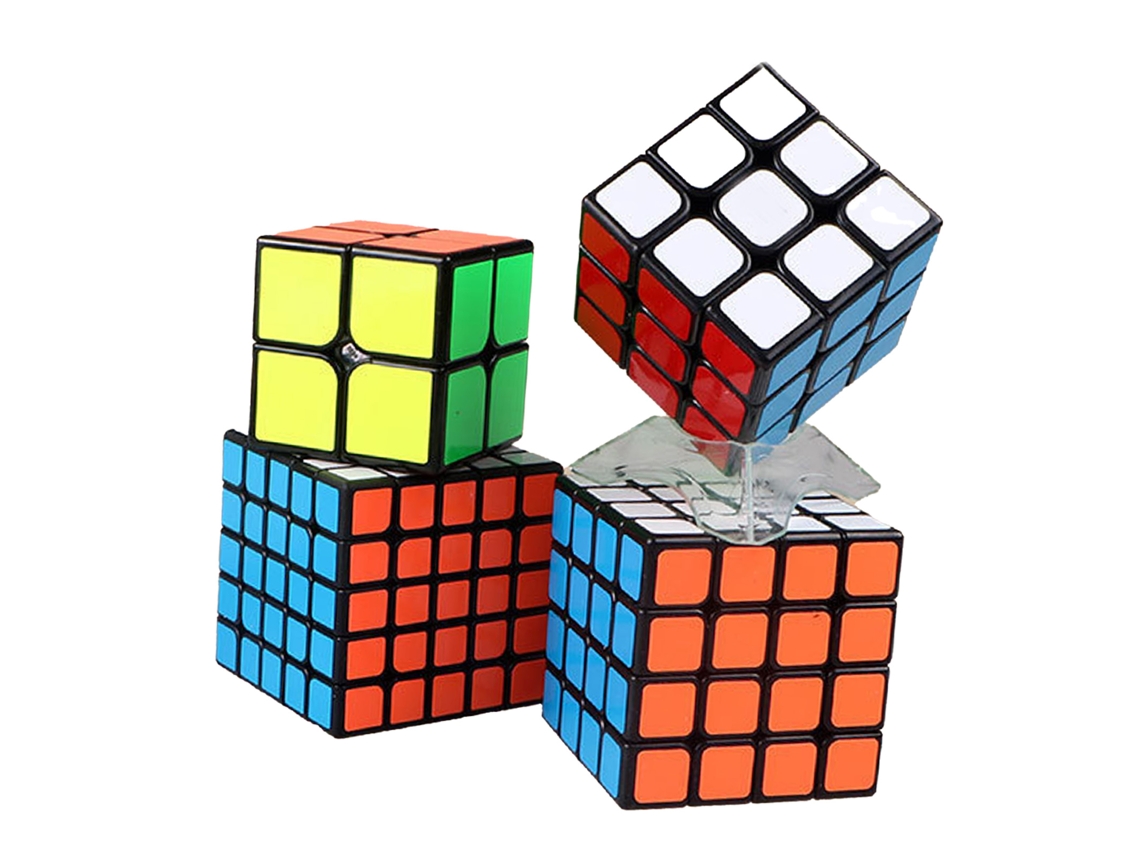 2026 4pcs Puzzle De Velocidad En Plástico Abs Con Bordes Negros Rotables Juguetes Educativos Para Niños