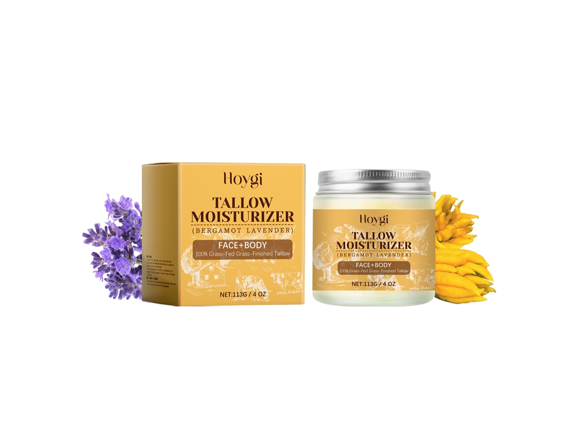 Crema hidratante corporal de bergamota y lavanda