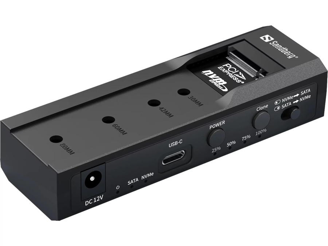 CAIXA SANDBERG USB 3.2 CLONER AND DOCK