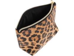 Neceser De Viaje Con Estampado De Leopardo, Neceser Portátil Para Maquillaje De Mujer, Bolsa De Almacenamiento De Cosméticos