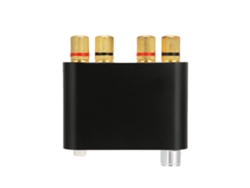 Placa Amplificadora De Audio Bluetooth 5.0 De 50w+50w, Estéreo 2.0, 2 Canales, Color Negro.