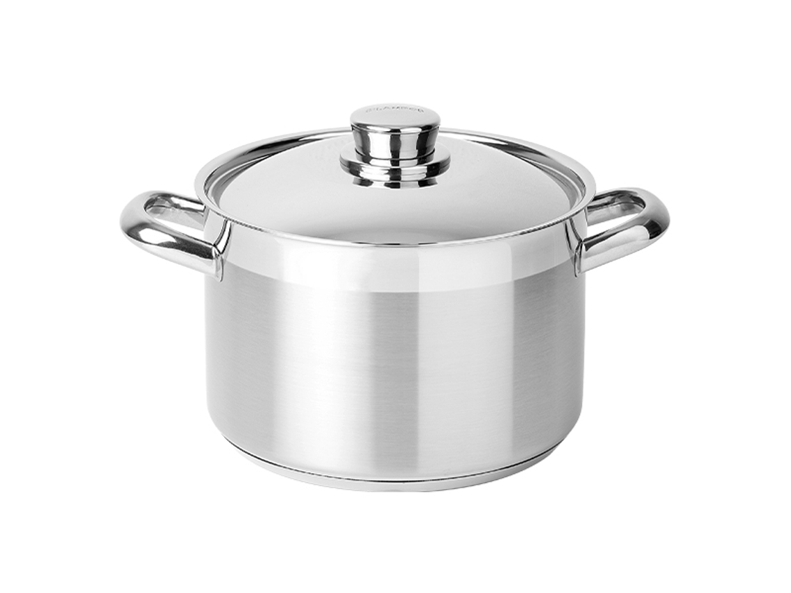 Olla SILAMPOS Alegro Acero inoxidable 18/10 (Diámetro: 20cm)