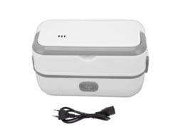 Fiambrera Eléctrica Portátil Con Revestimiento De Acero Inoxidable, 200 W, 1,2 L, Para El Trabajo Y Los Viajes.