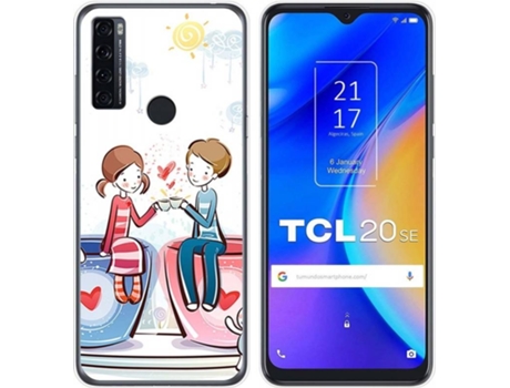 Carcasa TCL 20 SE TUMUNDOSMARTPHONE Café Multicolor