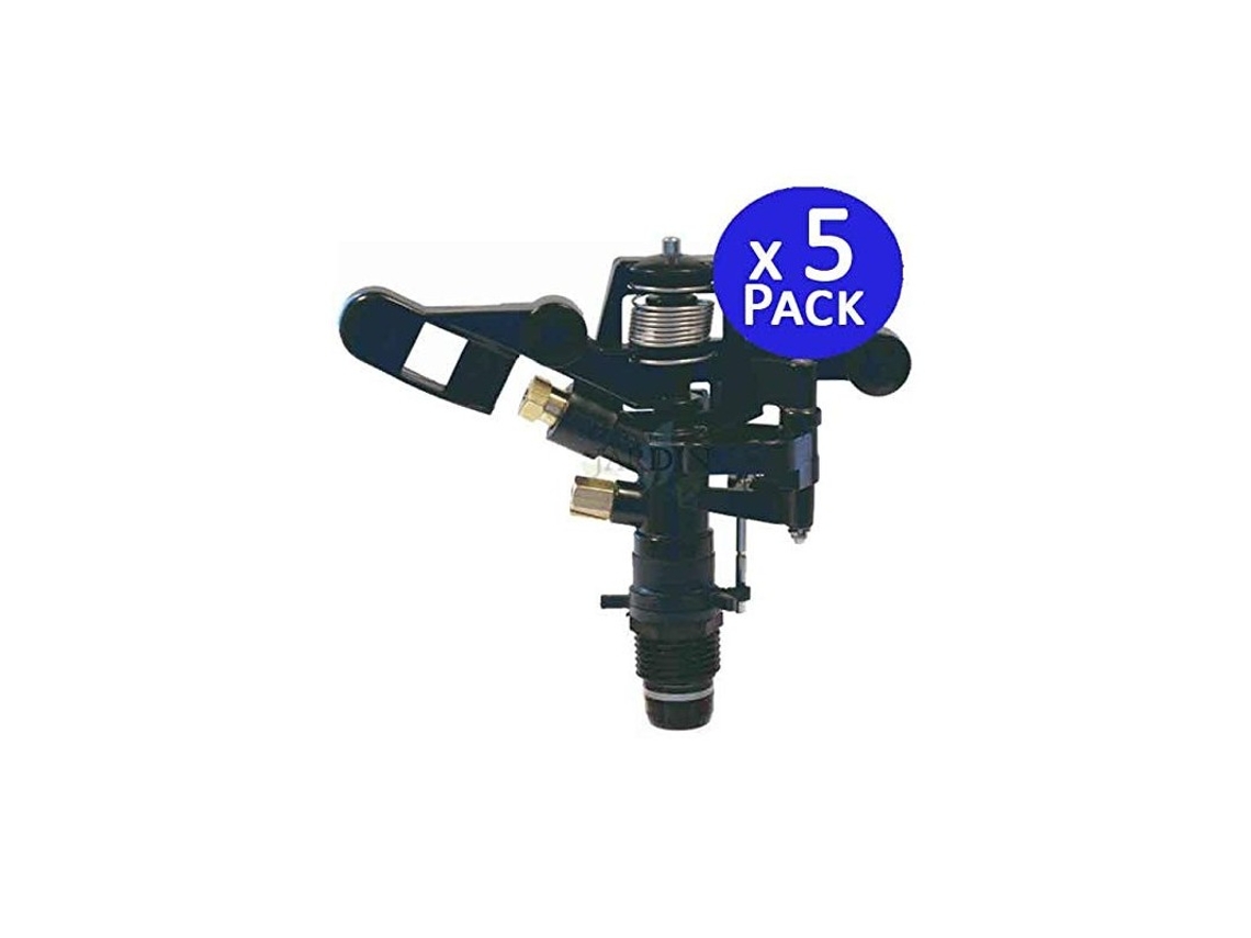 Aspersor Agricola Sectorial 3/4'' 12 a 19 Metros Pack 5 SUINGA