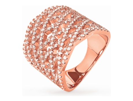 Anillo FOLLI FOLLIE 3R17S012RC 10 Mujeres (Acero inoxidable)
