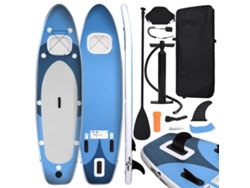 Tabla de paddle VIDAXL Azul PVC ( 300x76x10 cm)