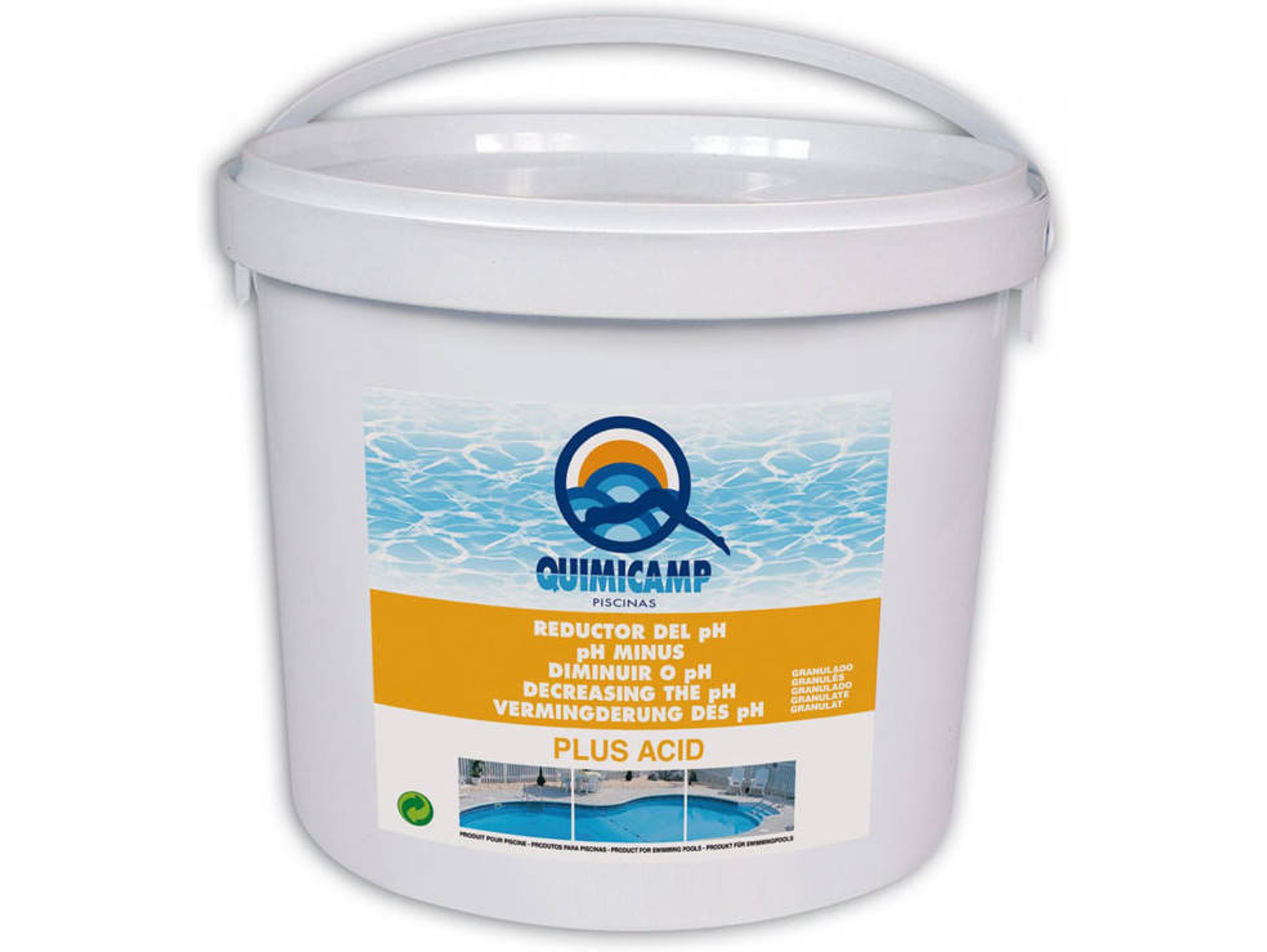 Regulador de pH QUIMICAMP Reductor do PH Plus (8 Kg)