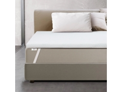 Colcha viscoelástica White Stone 90 x 180 cm | Protector de colchón 6 cm