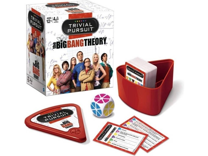 Juego de Mesa WINNING MOVES Trivial Pursuit A TEORIA DO BIG BANG (Portugués - Edad Mínima: 12)