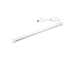 MEOIRUERY Lámpara LED USB Portátil 5V Tira Rígida Tubular Luz Blanca Cálida con Interruptor y Atenuador de Dos Niveles
