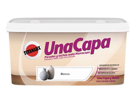 Pintura Plastica Una Capa Mate TITAN