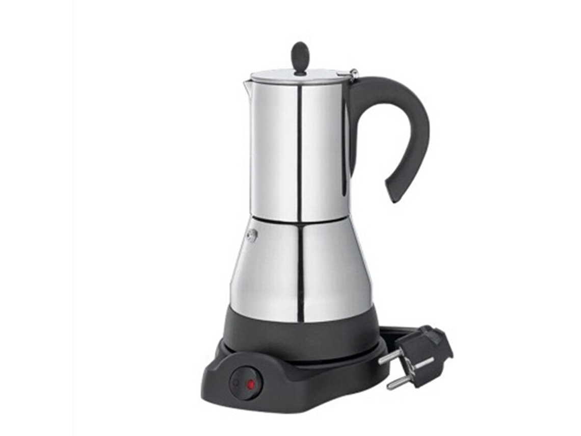 Moka eléctrica duradera, máquina de café eléctrica de gran capacidad, accesorios para café para la cafetería de enchufe de hogar | Cafeteras