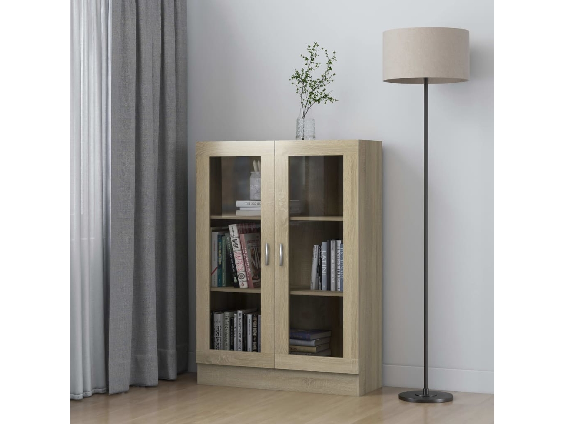 Estantes Armario 82,5X30,5X115Cm Contrachapado Roble Sonoma