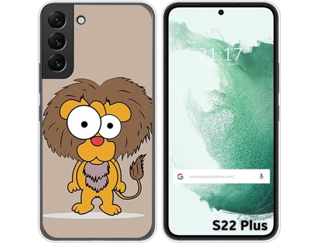 Carcasa Samsung Galaxy S22 Plus 5G TUMUNDOSMARTPHONE Dibujos Leon Multicolor