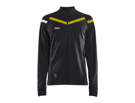 Chaqueta de Chándal para Rugby FORCE XV (Niño Unisex - Negro - 6 Años)