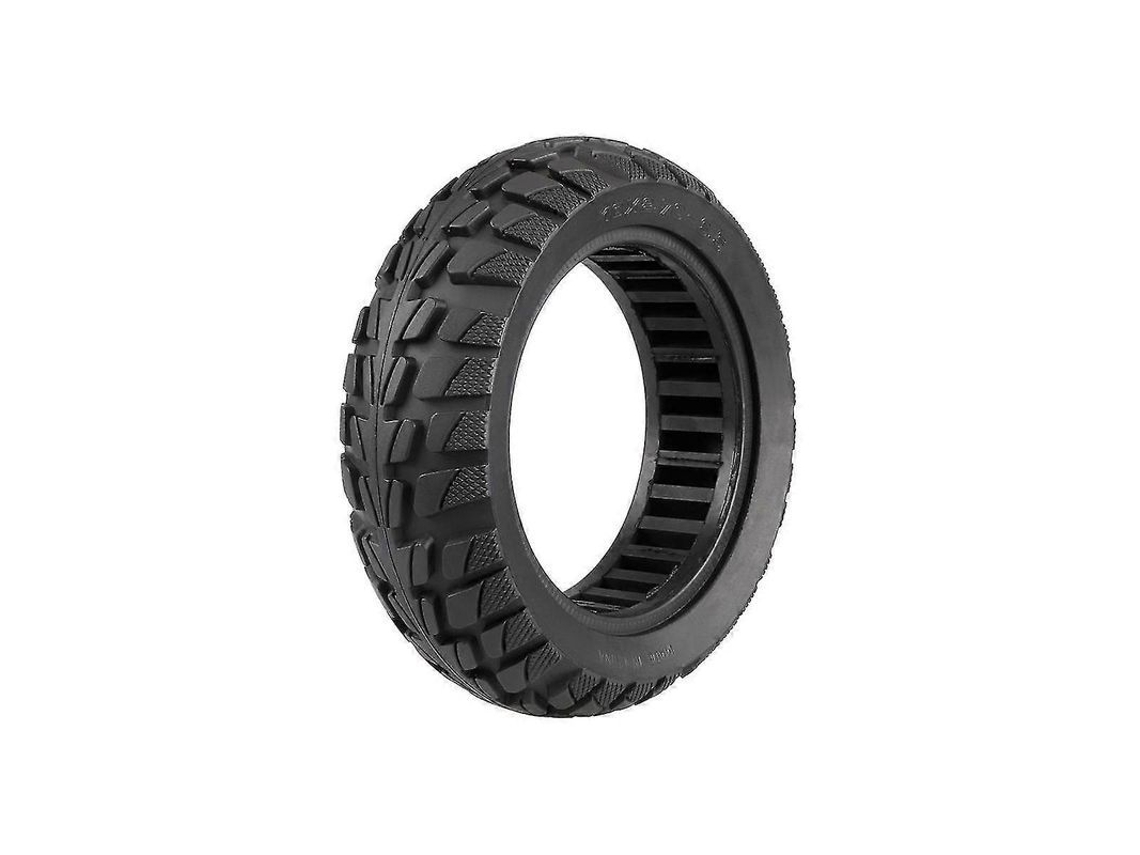 Neumático Macizo De 10 Pulgadas 10x2.70-6.5 Sin Cámara Para Scooter, Antirrobo Y Antiexplosión.