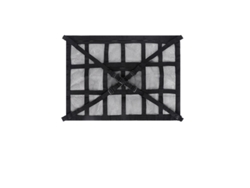 Red de almacenamiento para techo de coche, 18 divisores, color negro, 90 x 65 cm