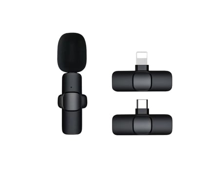 MAIR Micrófono inalámbrico lavalier radio micrófono M23 (tipo-c apple drag 1)