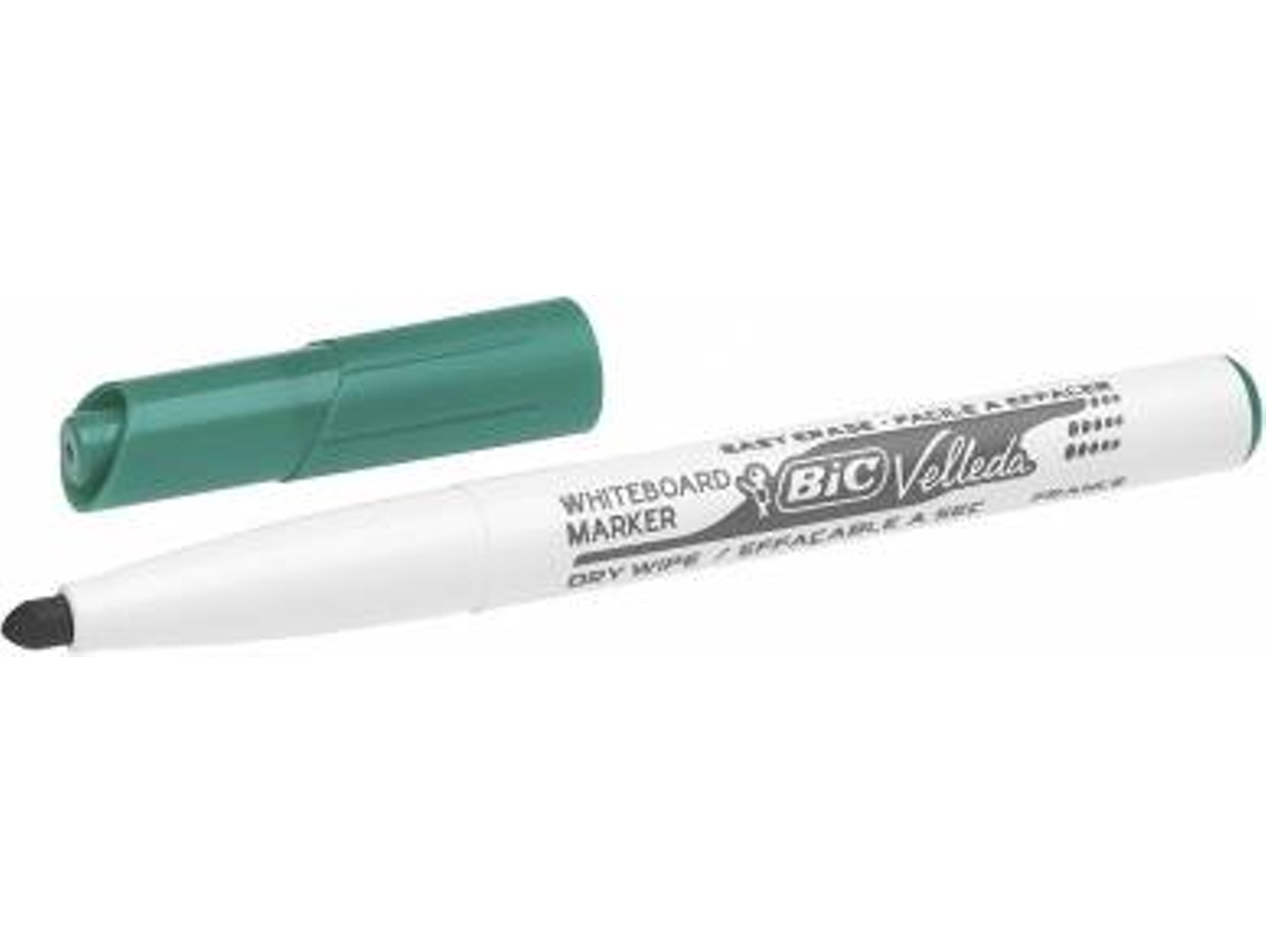 Marcador para Pizarra BIC Velleda (Verde - Puenta de 2.0 mm)