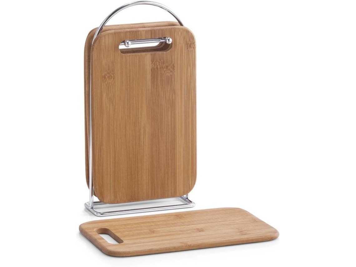 Tablas de Cortar + Soporte ZELLER (30 x 15 x 7 cm)