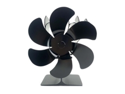 Ventilador De Chimenea Con Termómetro Y 6 Aspas*
