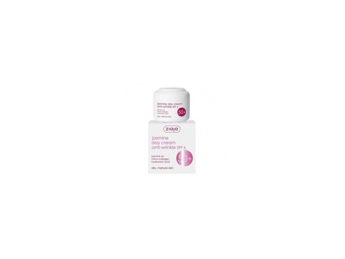 Crema Facial De Día Antiarrugas Spf6 - Jazmín 50 Ml