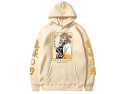 2026-sudadera Con Capucha Demon Slayer Kyojuro Rengoku - Ropa Y2k Holgada - Streetwear Invierno - Pullover Casual Oversized