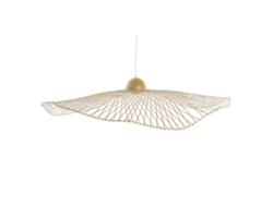 Lampara Techo Bambú Pamela Natural 85x85x17cm