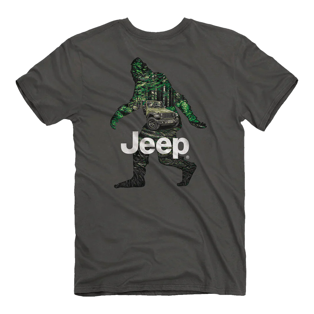 Jeep Sasquatch Adventure T-shirt Unisex Rockinstone Size:m