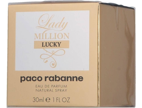 Perfume PACO RABANNE Lady Million Lucky 30ml 1fl.oz (Eau de Parfum)