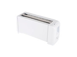Tostador Eléctrico 4 Rebanadas , Blanca y Potencia de 1200W , 7 Niveles de Tostado KLACK